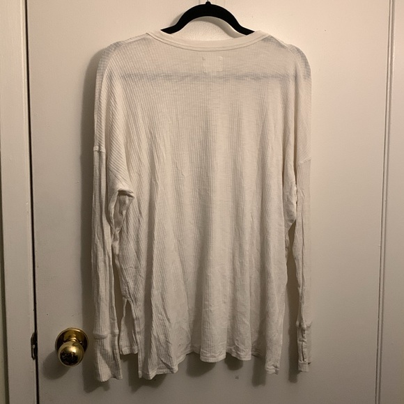 AERIE OFFLINE OVERSIZED LONG SLEEVE TOP - Picture 3 of 4